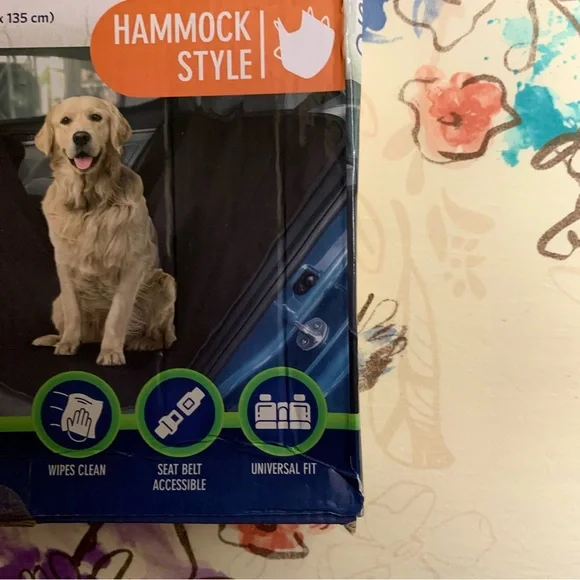 💜 Waterproof Hammock Style Car Seat Cover for Dogs - NWT - Picture 12 of 13